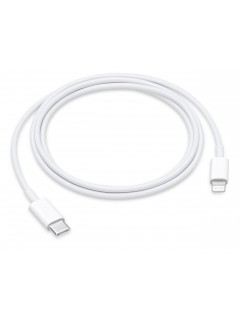 Cable Apple Lightning MXLY2ZM 1m Para Carga y Sincronización de